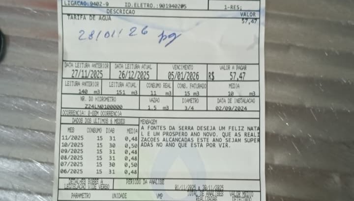 Desconto esquecido: Moradores de Guapimirim podem estar pagando até 50% a mais na conta d'água